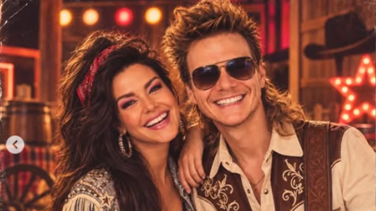 Michel Teló: versão dos anos 80 com Thaís Fersoza agita redes