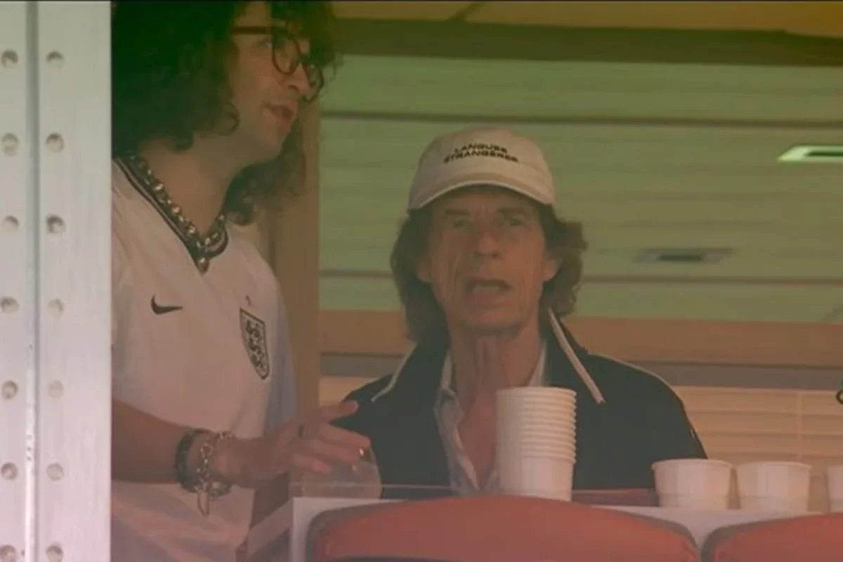 Mick Jagger nas arquibancadas reacende temor de 'pé frio'