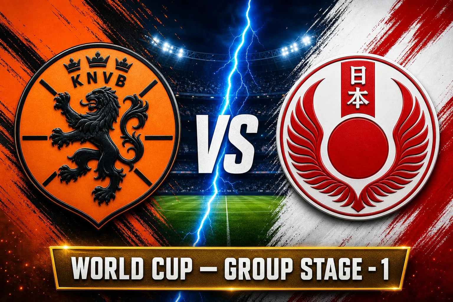 Netherlands x Japan ao vivo — World Cup