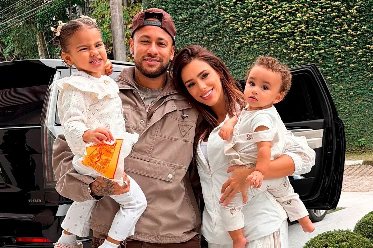 Neymar Jr.: filha com Bruna Biancardi será chamada Mariah