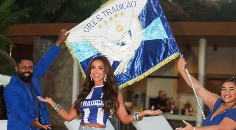 Nicole Bahls: Tradição anuncia enredo "Rainha do Povo"