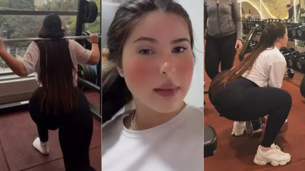 Nicolle Caroline: agachamento com 40 kg chama atenção nas redes