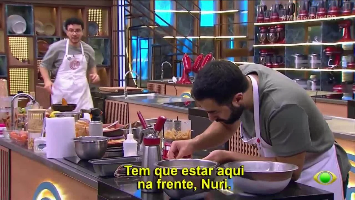 Nuri: quase desclassificado no MasterChef por perda de tempo