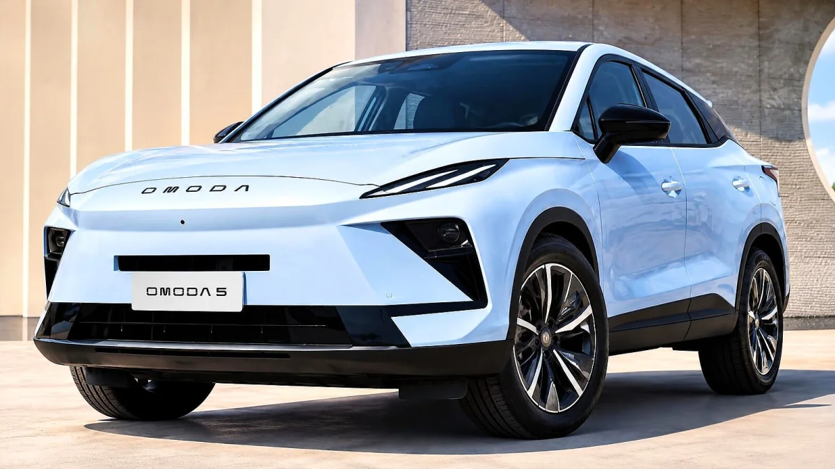 Omoda 5 Next: cabine com tela de 15,6 polegadas