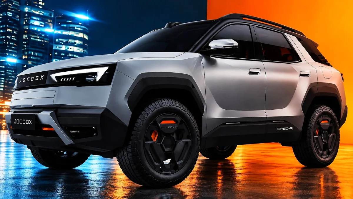 Omoda X: protótipo traz visão térmica e apelo off-road