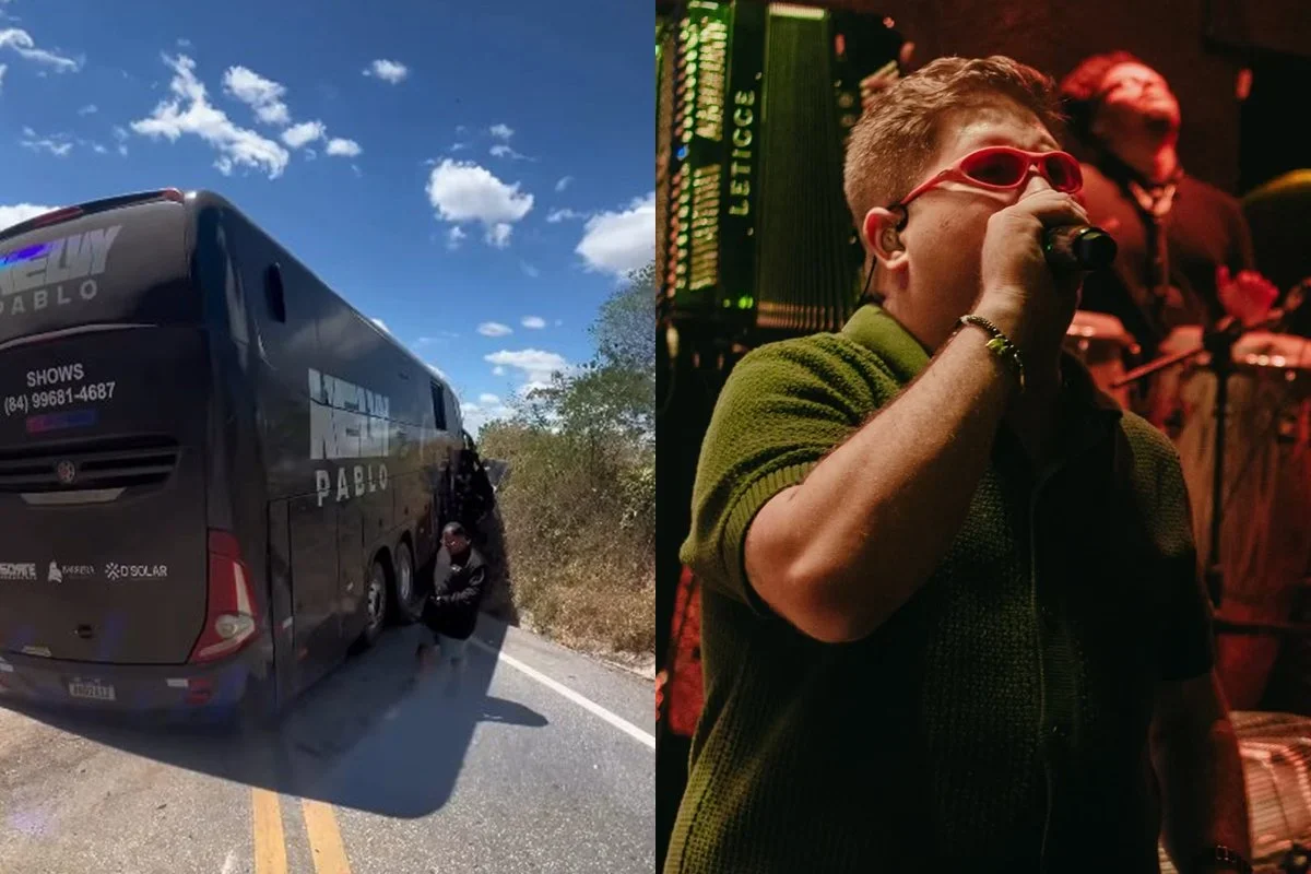 Ônibus perde freio e cancela show de Kelvy Pablo; banda ilesa