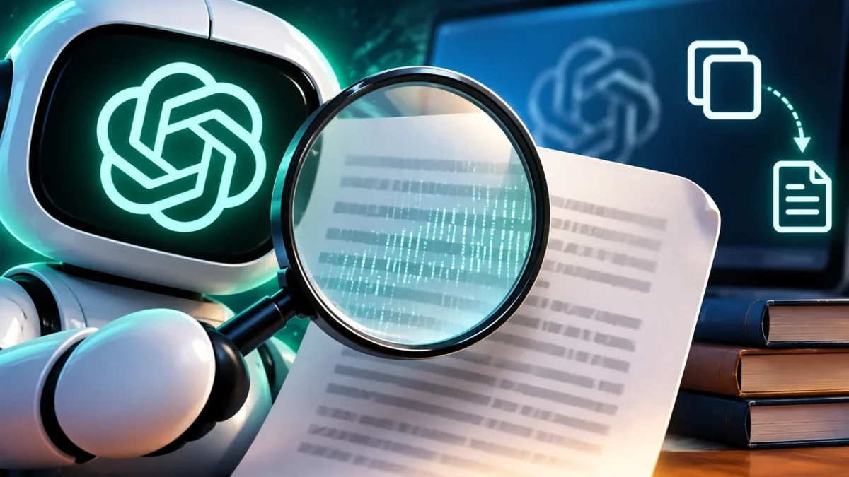 OpenAI lança textGrain: marca d'água invisível para textos gerados por IA