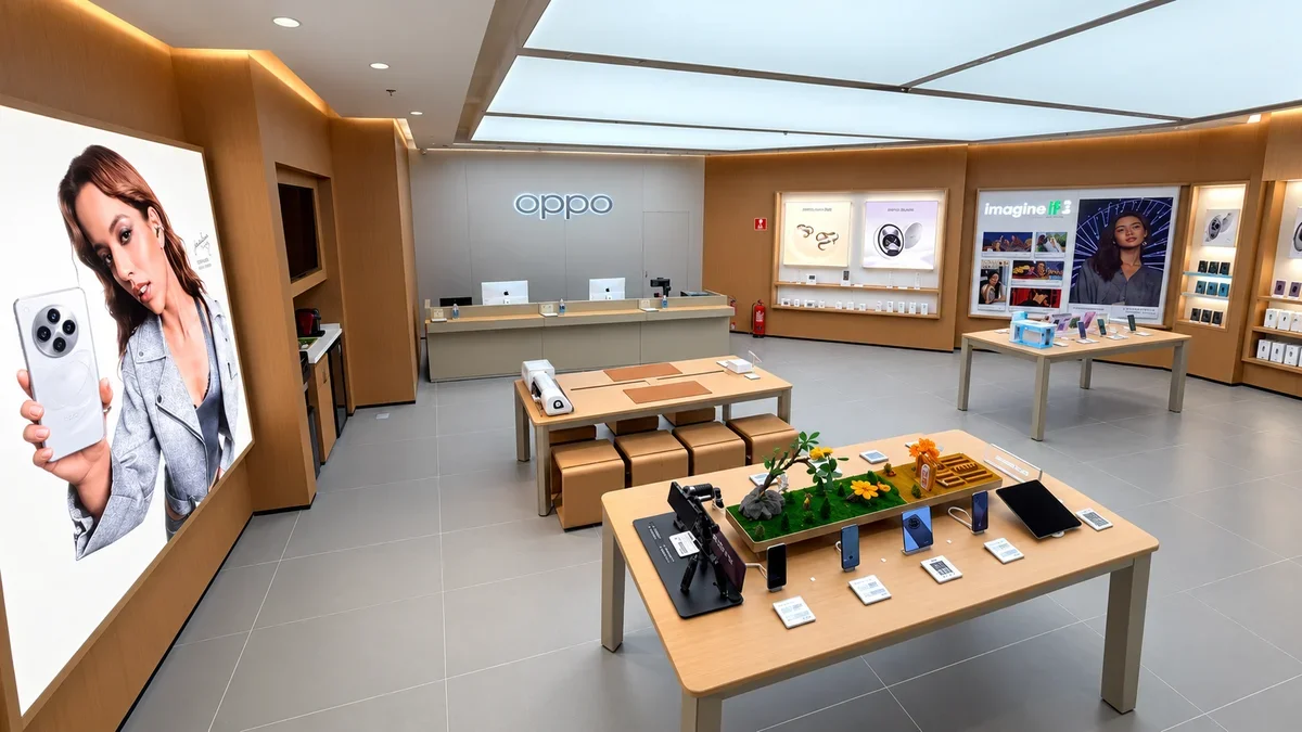 OPPO abre primeira loja em São Paulo e mira 2ª posição entre Android