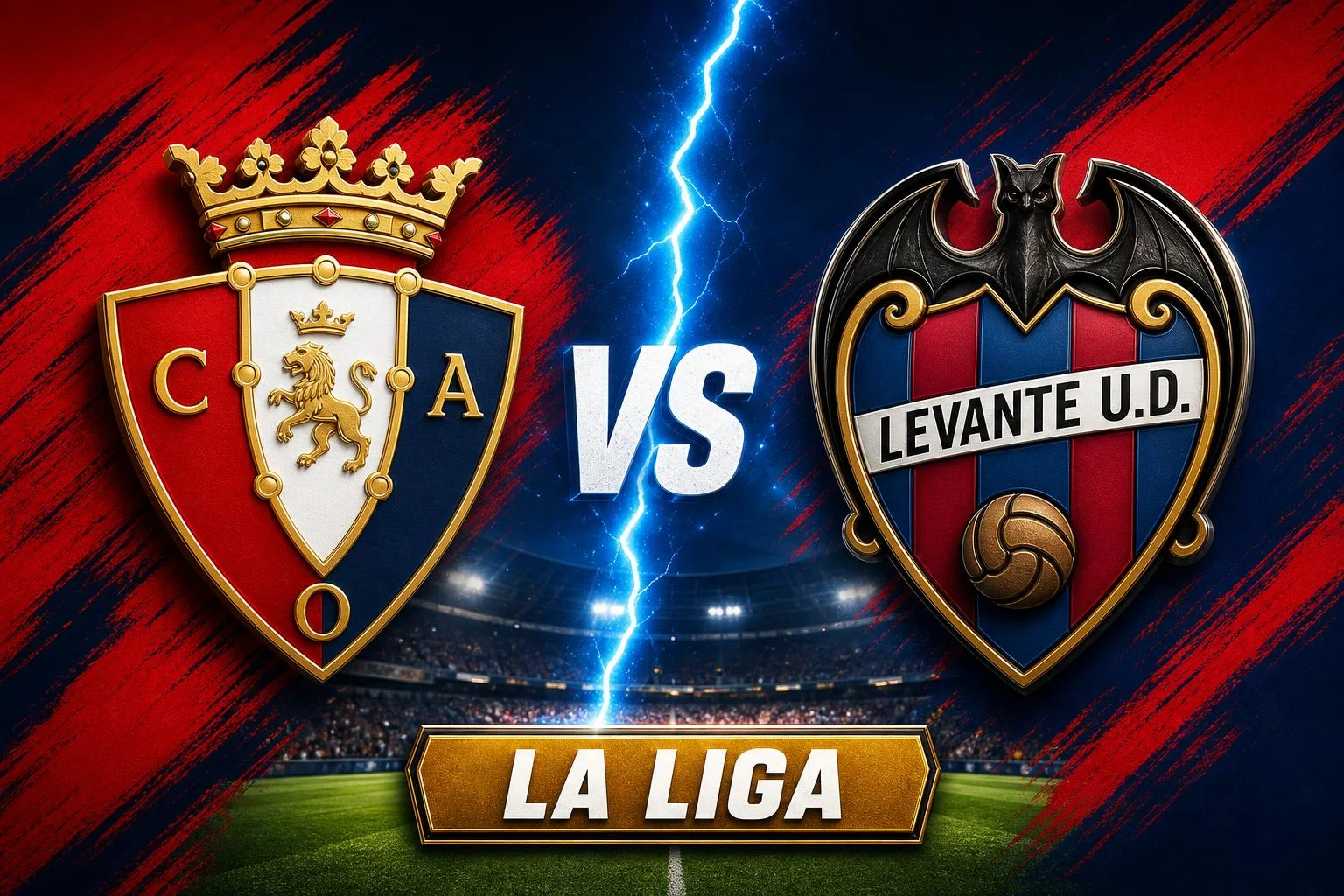 Osasuna x Levante ao vivo — La Liga