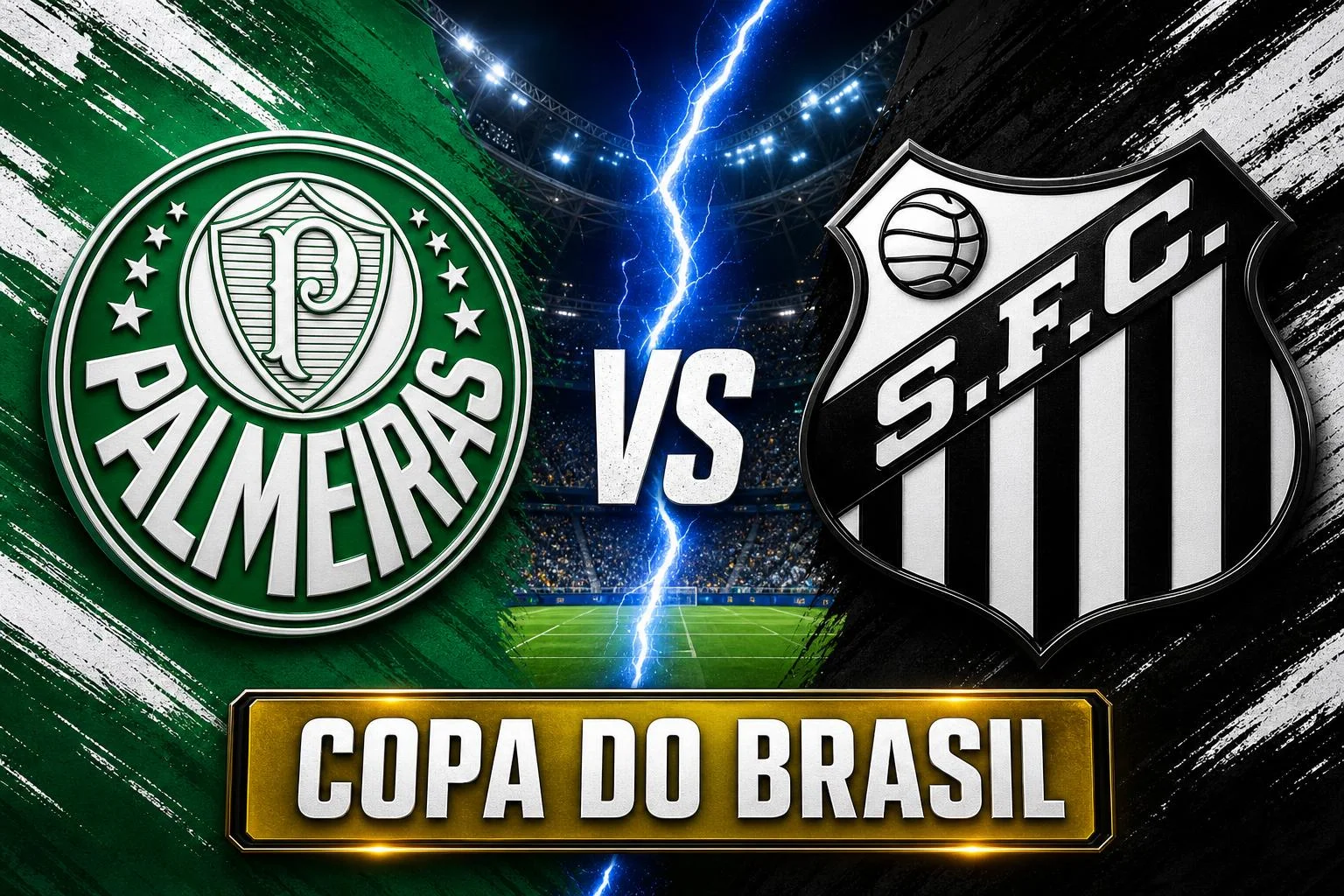 Palmeiras x Santos ao vivo — Copa Do Brasil