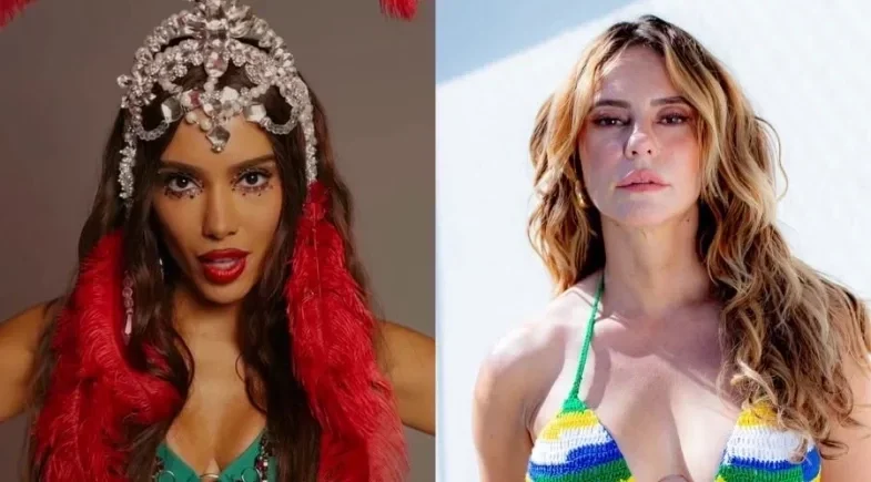 Paolla Oliveira elogia Anitta por assumir rainha da Grande Rio