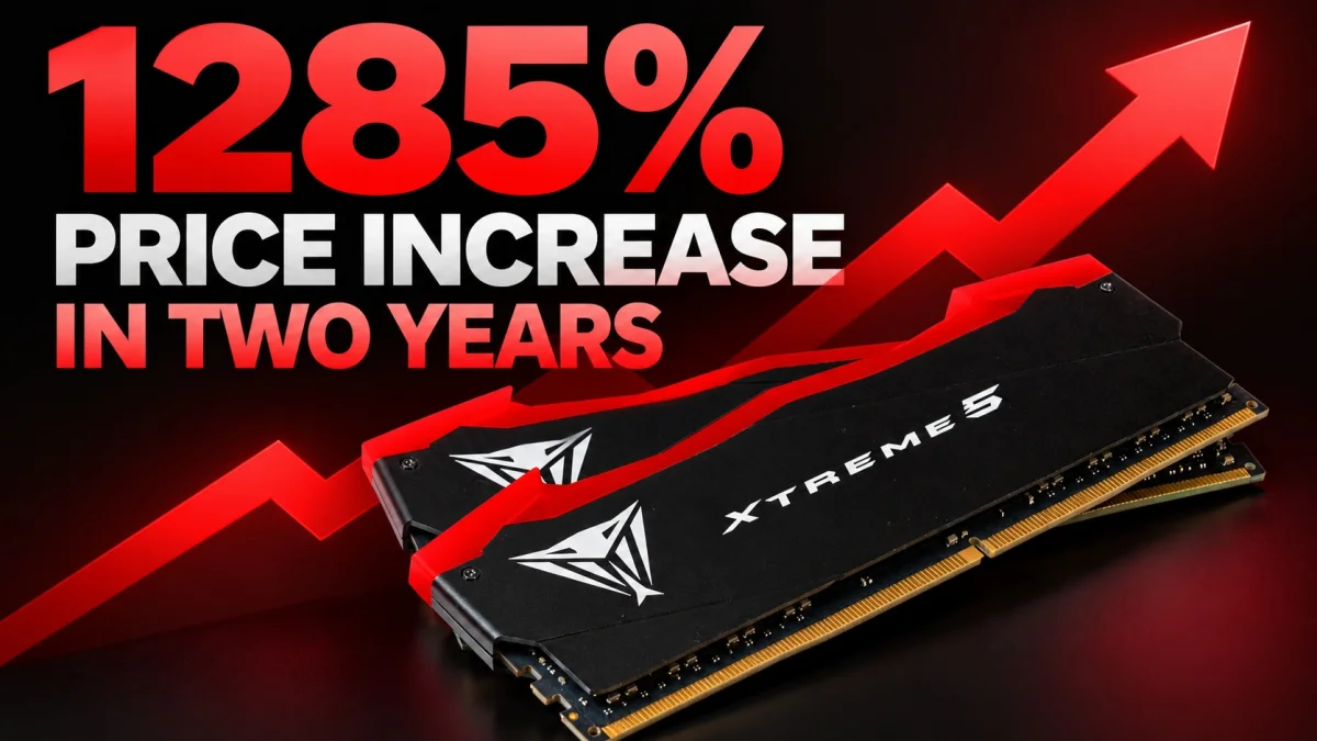 Patriot Viper Xtreme 5: kit 32GB comprado por $109,99 agora listado a $1.523,47