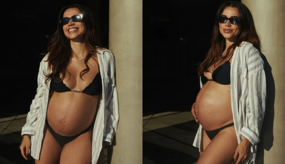 Paula Amorim mostra primeira foto da filha Marina