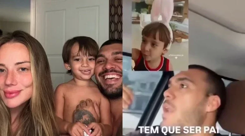 Pedro Ortega: relacionamento termina após polêmica do coelhinho