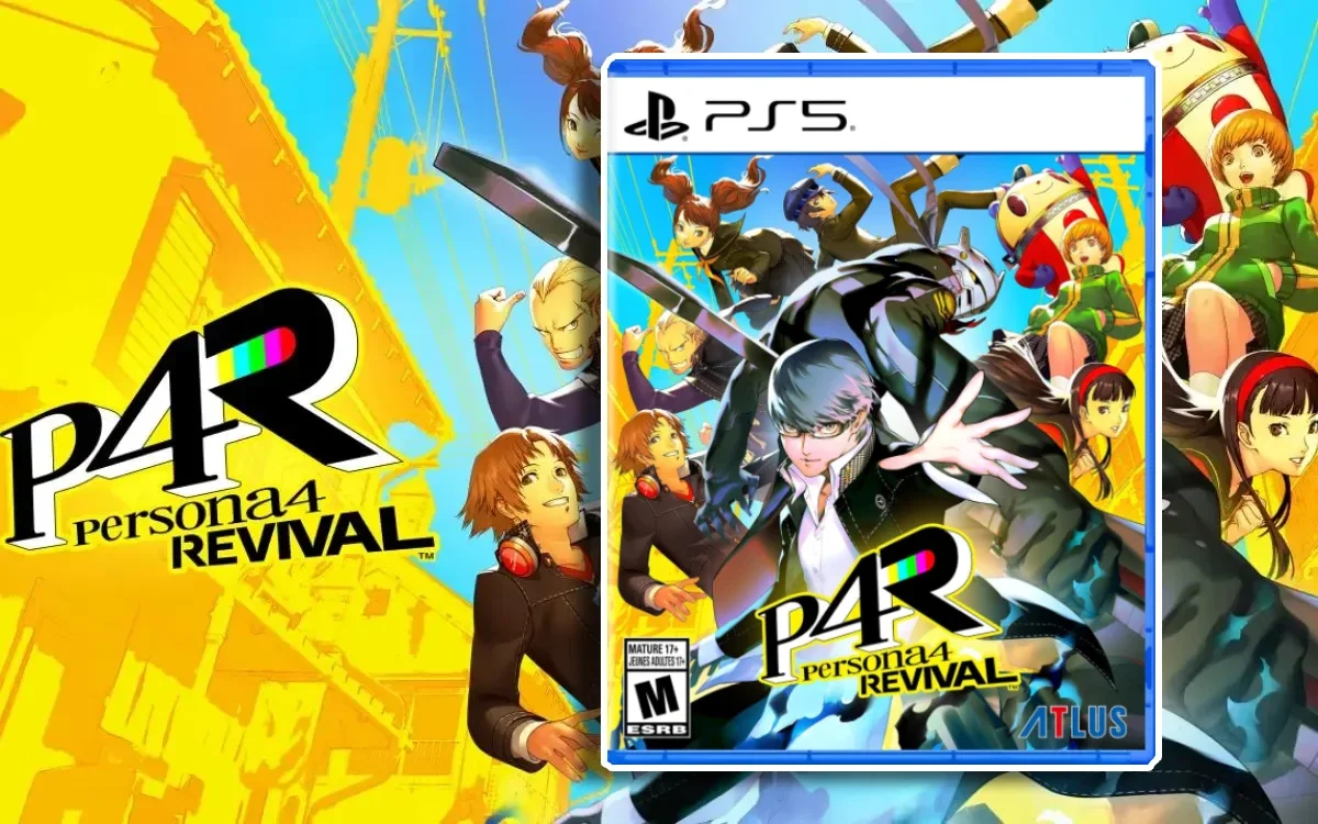 Persona 4 Revival: versão física para PS5 por R$ 278,90