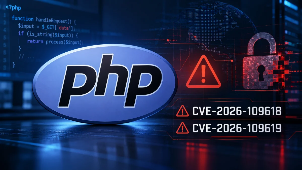PHP: falhas críticas CVE-2026-109618/109619 ameaçam milhões de sites