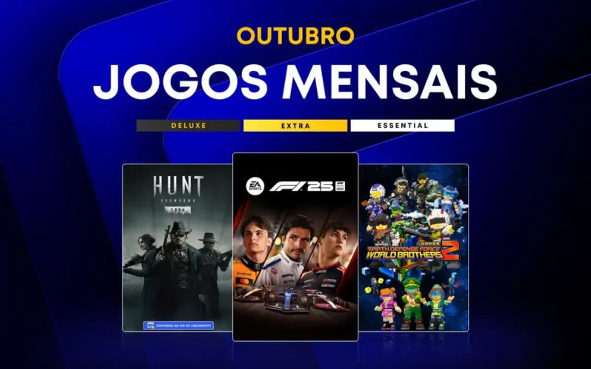 PlayStation: F1 25 é o destaque da PS Plus em outubro