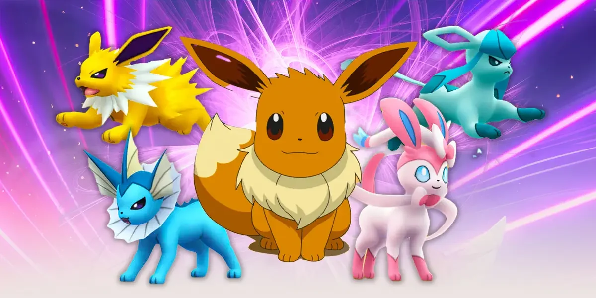 Pokémon revela novos designs das Eeveelutions do 30º aniversário