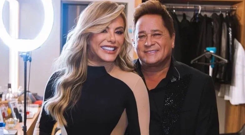 Poliana Rocha celebra mais de 30 anos com Leonardo em declaração