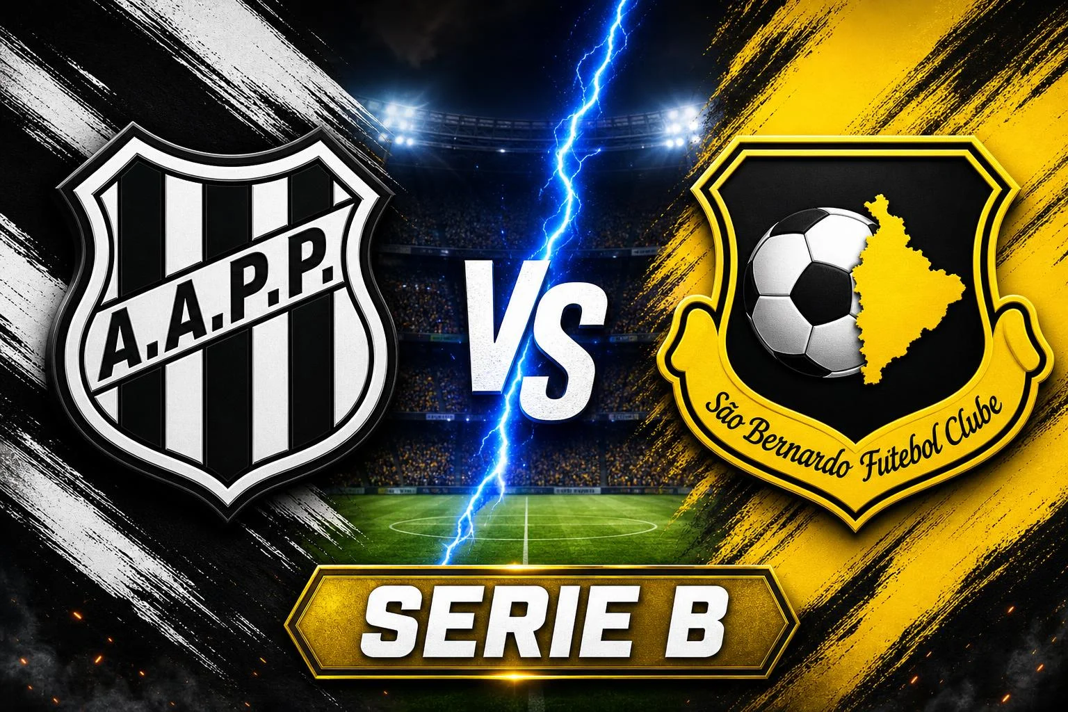 Ponte Preta x São Bernardo ao vivo — Serie B