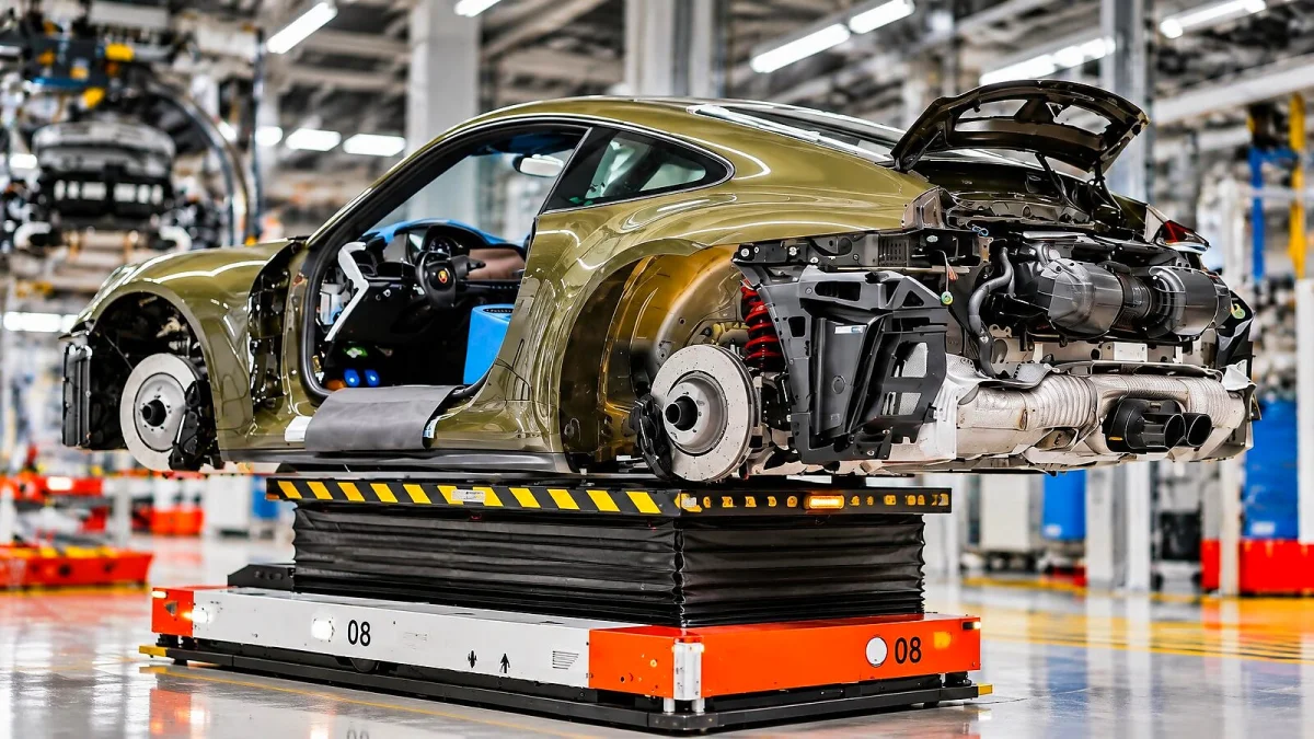 Porsche 911 GT3 Bergsport ganha pintura verde e chave sob medida