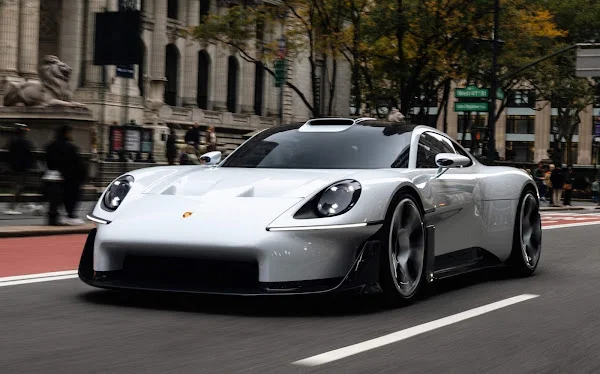 Porsche Mission S revela plataforma de motor central acima do 911