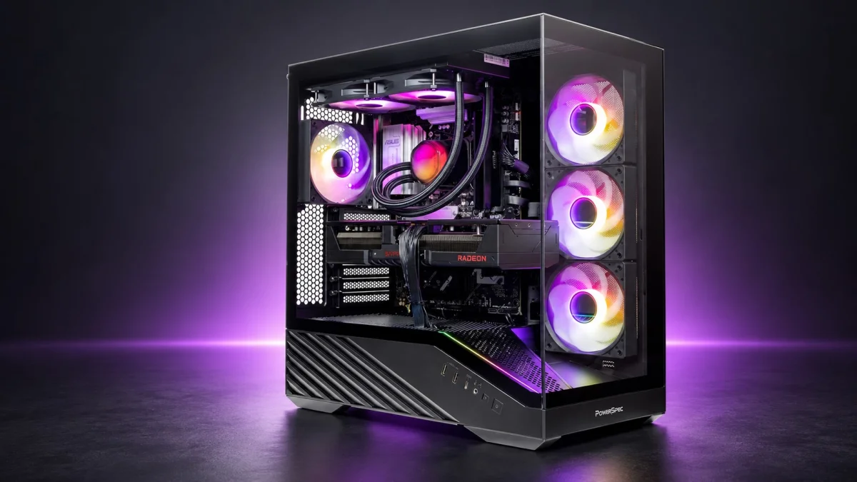 PowerSpec G764: PC com Ryzen 9800X3D recebe desconto de $850