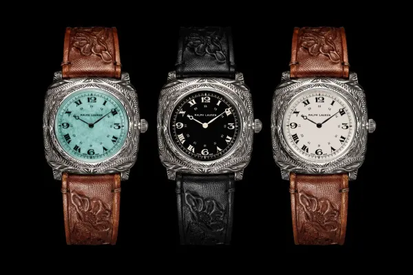 Ralph Lauren Western Cushion 38mm: calibre Piaget exclusivo