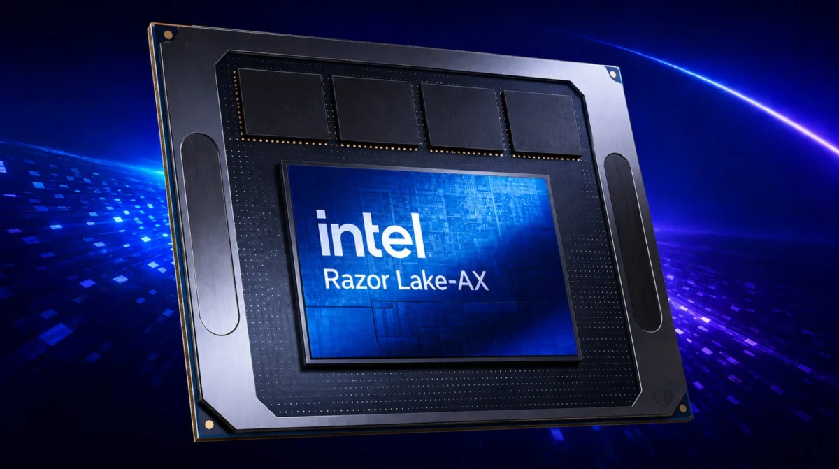 Razor Lake-AX: Intel confirma 700 TOPS e 3,88x sobre Panther Lake