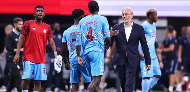 RD Congo eliminado após virada de Harry Kane; Desabre admite