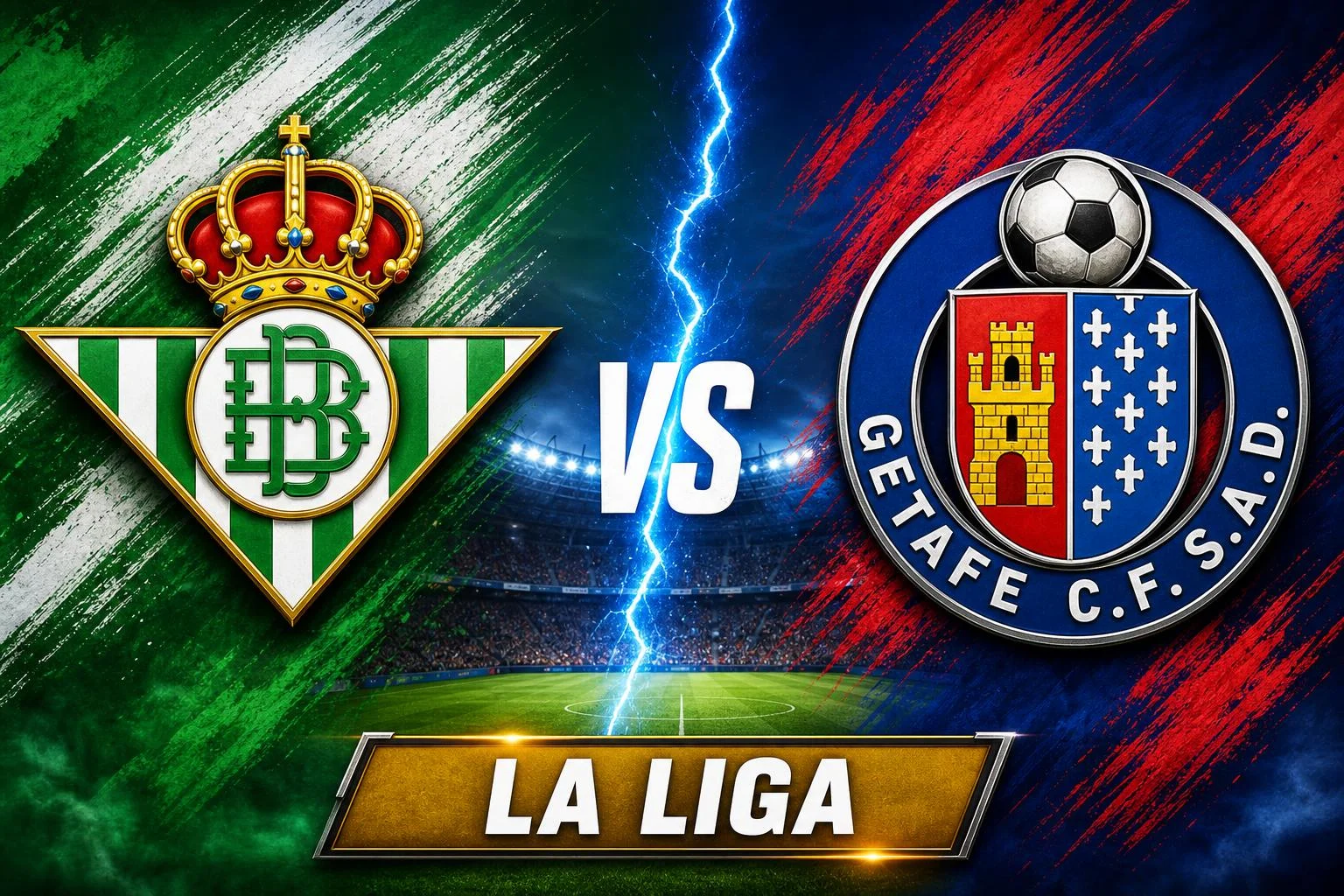 Real Betis x Getafe ao vivo — La Liga