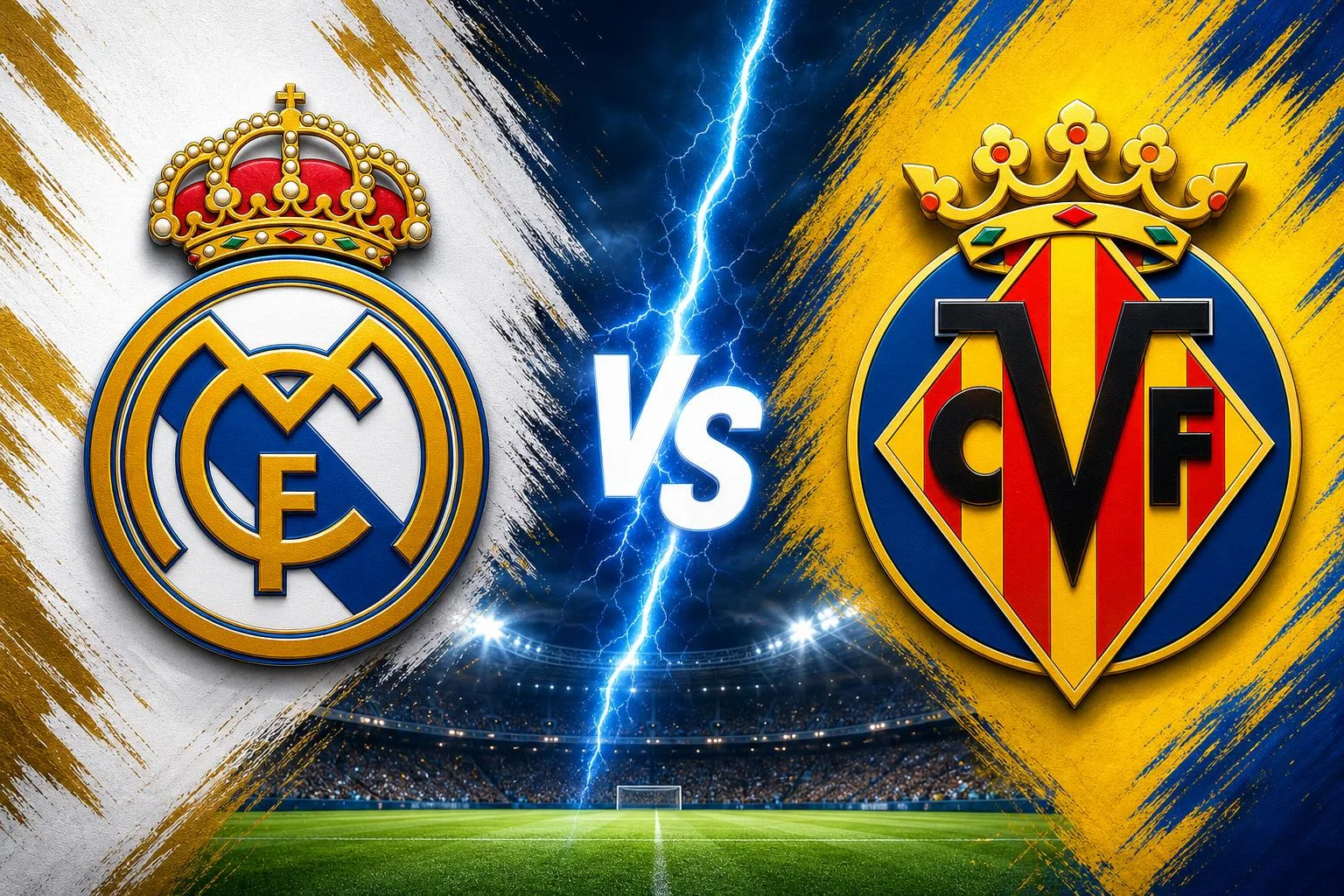 Real Madrid x Villarreal ao vivo — La Liga