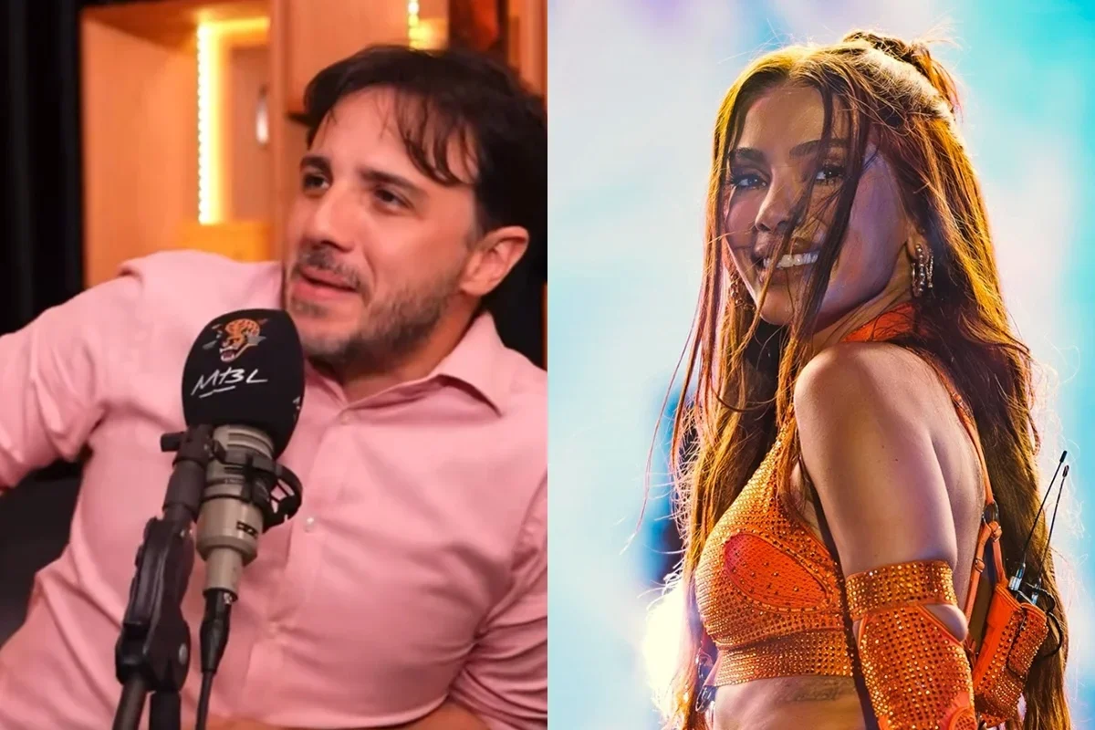 Renan Santos reage e chama follow de Anitta de "emblemático"