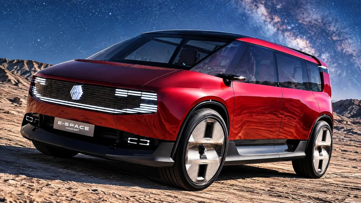 Renault E-Space Concept: minivan elétrica que volta ao espaço interno