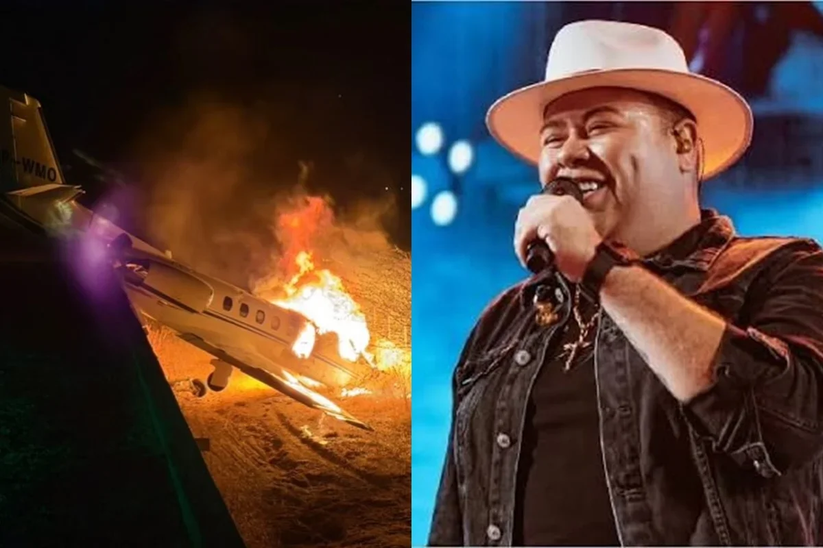 Rey Vaqueiro: avião sai da pista, pega fogo e todos a bordo sobrevivem