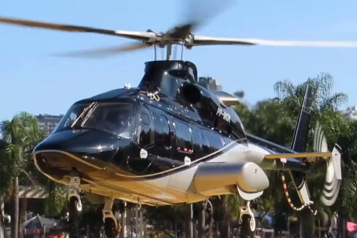 Rick Sollo e Bruno Avelar: buscas seguem após perda de sinal do helicóptero