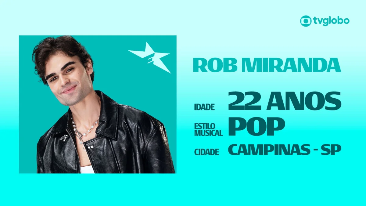 Rob Miranda, candidato do Pop, mira o posto de 'rei do pop' brasileiro