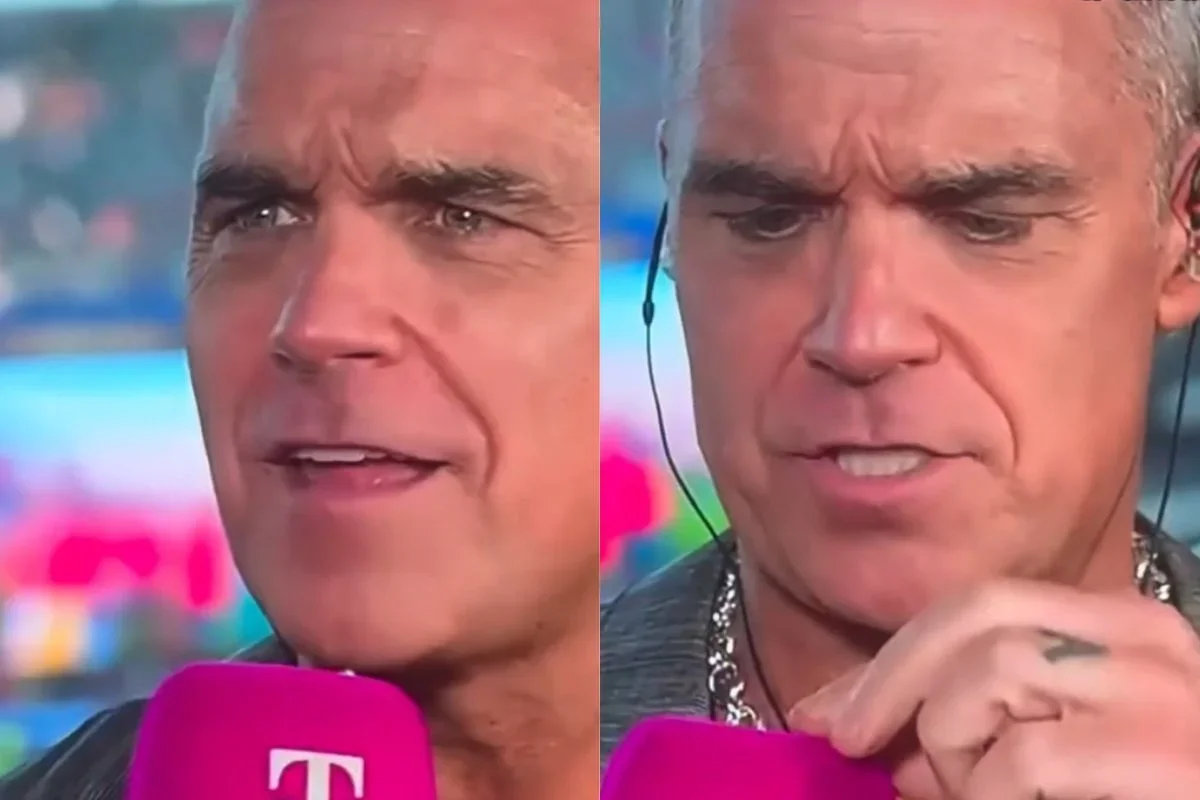 Robbie Williams admite que fragmento era bala de menta