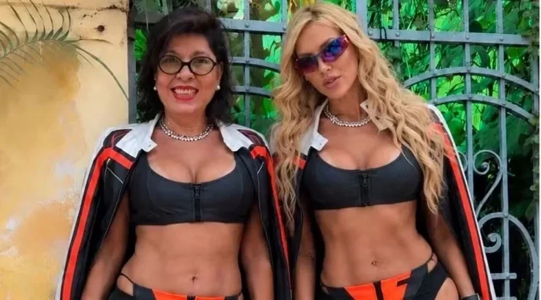 Roberta Miranda recria look de Virginia Fonseca com IA