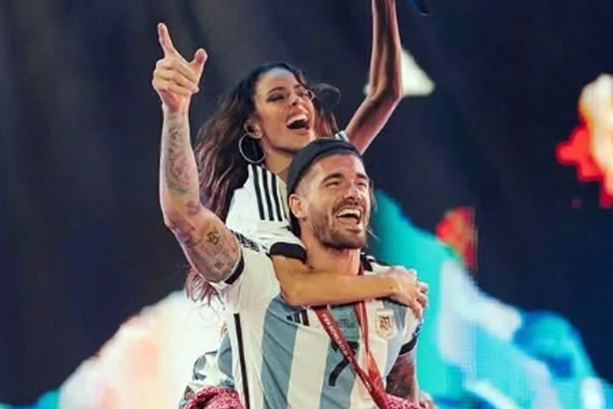 Rodrigo De Paul marca data simbólica para casar com Tini