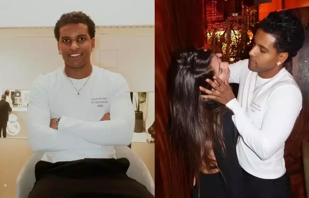 Rodrygo confirma namoro com Gabriella Lenzi, influenciadora