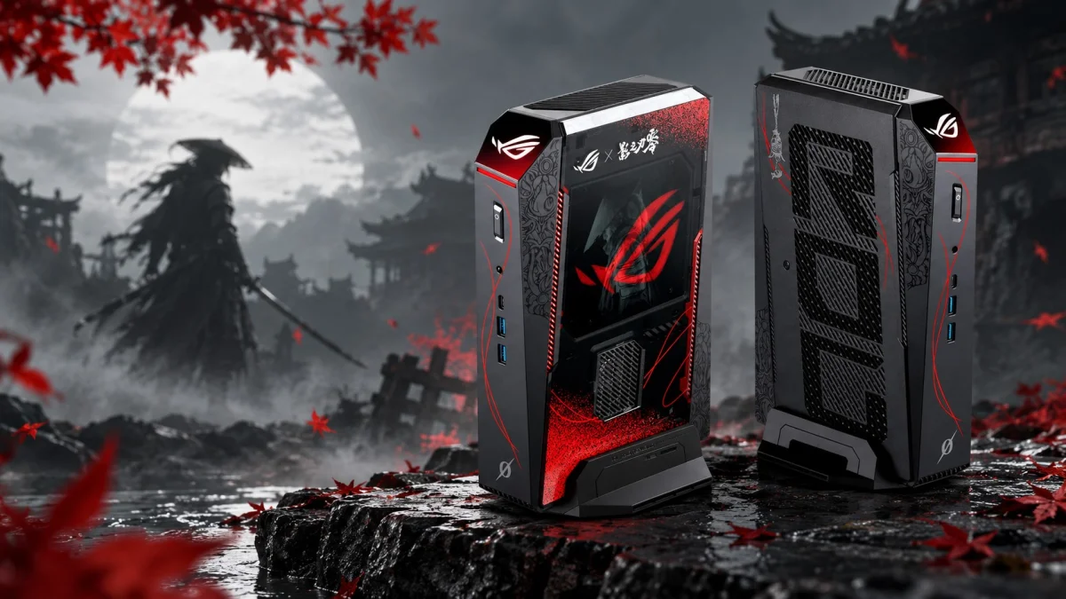 ROG NUC 16 Phantom Blade Zero chega com GeForce RTX 5080