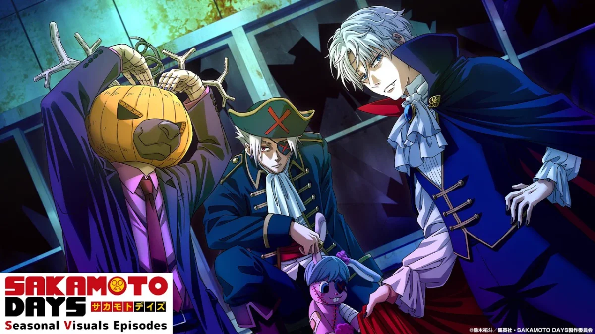 SAKAMOTO DAYS lança visual de Halloween e mini áudio sazonal