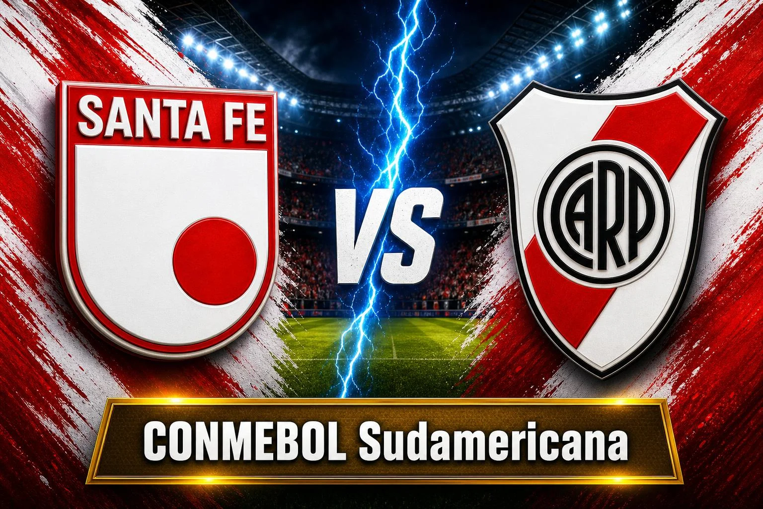 Santa Fe x River Plate ao vivo — CONMEBOL Sudamericana