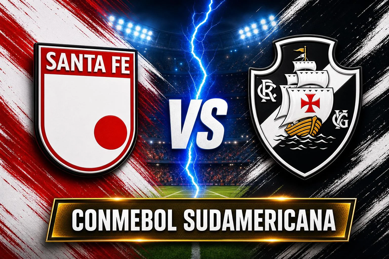 Santa Fe x Vasco DA Gama ao vivo — CONMEBOL Sudamericana