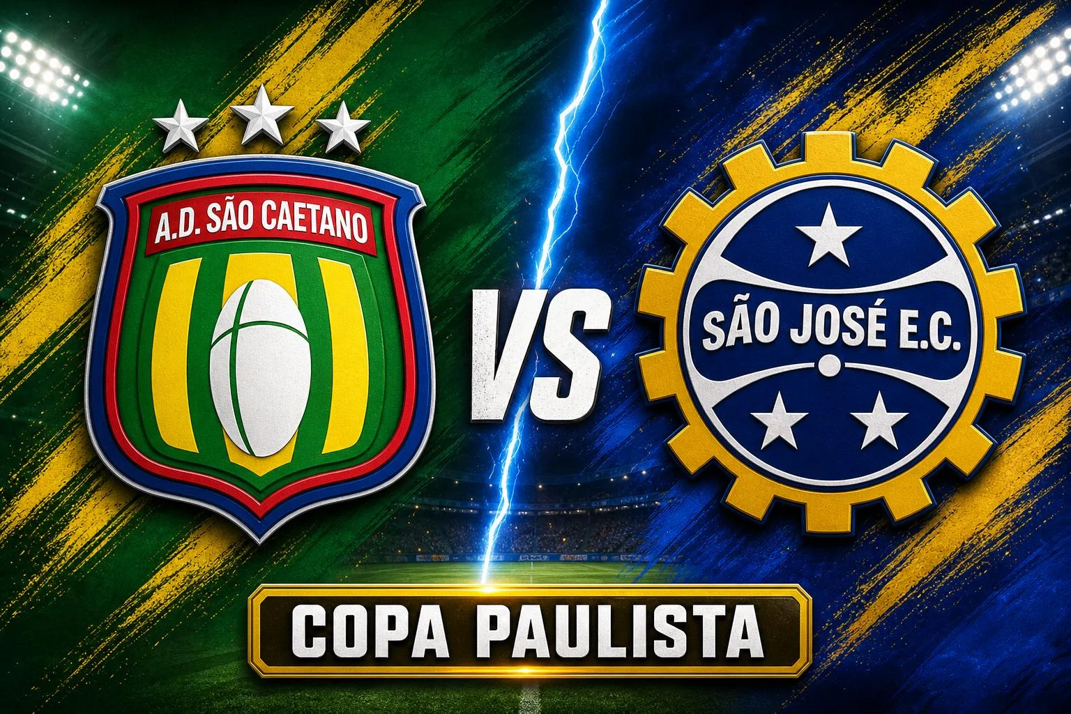 São Caetano x São José EC ao vivo — Copa Paulista