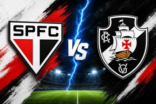 Sao Paulo x Vasco DA Gama: onde assistir, horário e escalações (17/10)