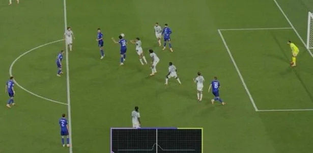 Sensor na bola anulou gol e custou vaga da Croácia