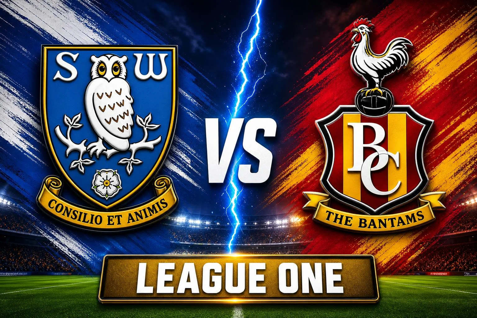 Sheffield Wednesday x Bradford ao vivo — League One