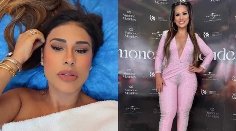 Simone Mendes revela remoção de 4 kg de pele em cirurgia